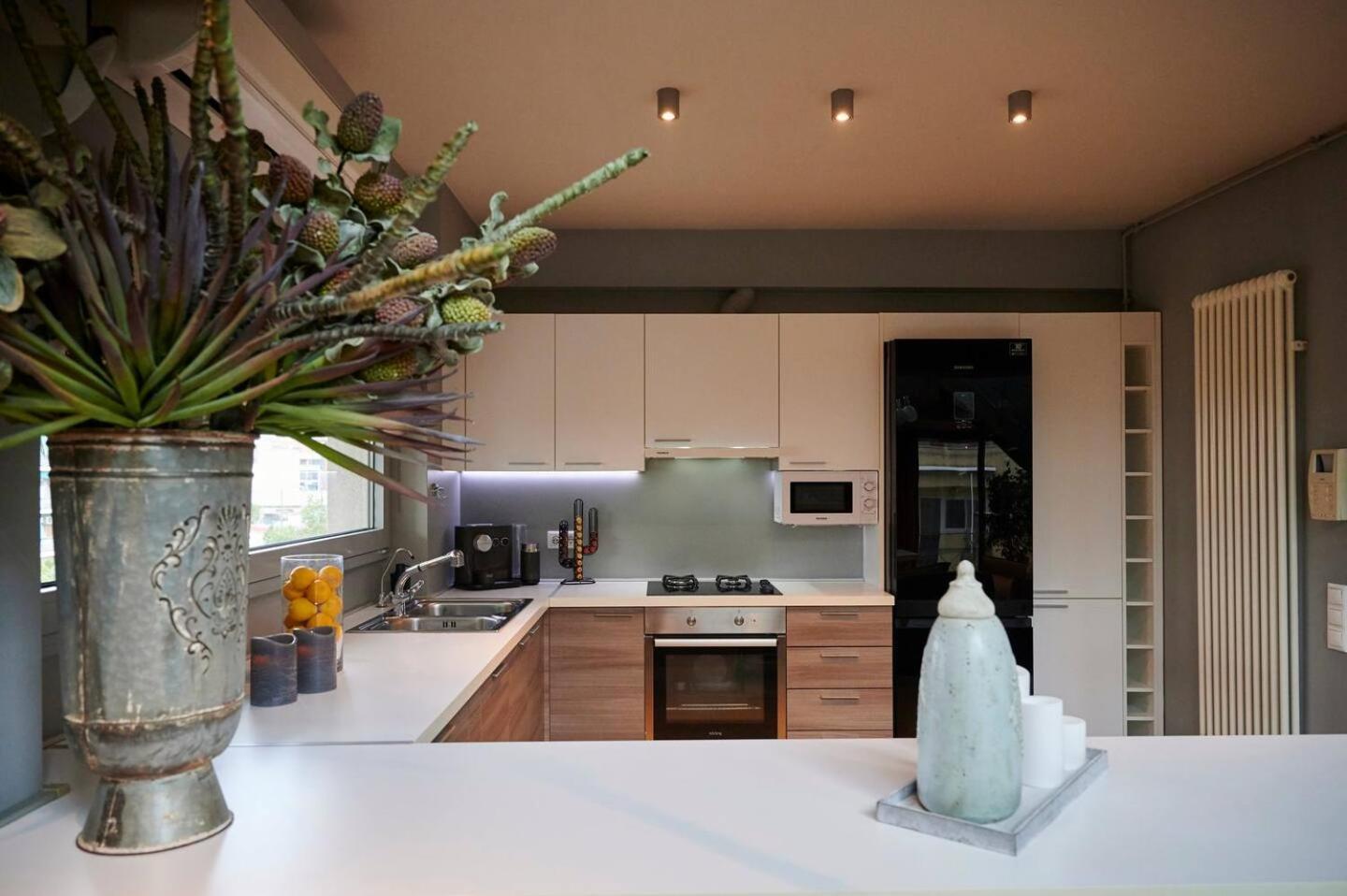 Ma Maison No5 Penthouse Loft, Private Heated Pool, Acropolis View, Ultra High Speed Internet 300 Mbps, Short Walk To Acropolis, Parking Upon Request, 1' From Metro Atena Exterior foto