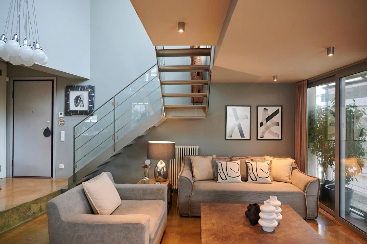 Ma Maison No5 Penthouse Loft, Private Heated Pool, Acropolis View, Ultra High Speed Internet 300 Mbps, Short Walk To Acropolis, Parking Upon Request, 1' From Metro Atena Exterior foto