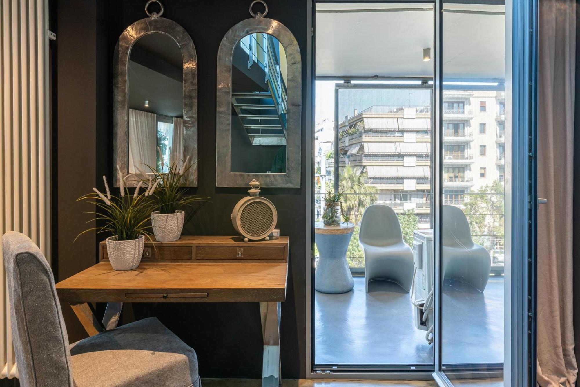 Ma Maison No5 Penthouse Loft, Private Heated Pool, Acropolis View, Ultra High Speed Internet 300 Mbps, Short Walk To Acropolis, Parking Upon Request, 1' From Metro Atena Exterior foto